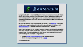 What Extenzilla.org website looked like in 2016 (8 years ago)