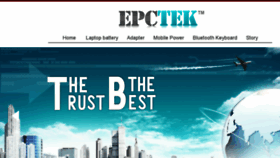 What Epctek.com website looked like in 2016 (8 years ago)