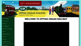 What Eorailway.co.uk website looked like in 2016 (8 years ago)