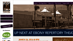 What Ebonyrep.org website looked like in 2016 (8 years ago)