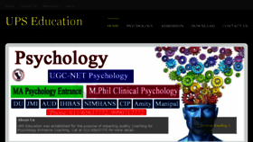 What Epsychology.in website looked like in 2016 (8 years ago)