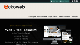 What Eko.web.tr website looked like in 2016 (8 years ago)