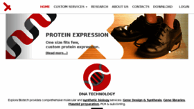 What Explora-biotech.com website looked like in 2016 (8 years ago)