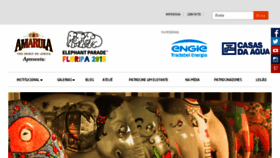 What Elephantparade.com.br website looked like in 2016 (8 years ago)