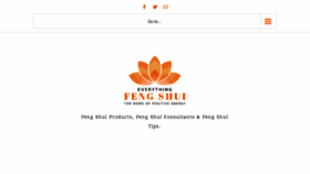 What Everythingfengshui.com.au website looked like in 2016 (8 years ago)