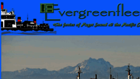 What Evergreenfleet.com website looked like in 2016 (8 years ago)
