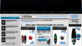 What Ewindsurf.fr website looked like in 2016 (8 years ago)