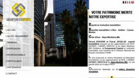 What Expert-immobilier-06.fr website looked like in 2016 (8 years ago)