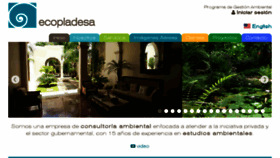 What Ecopladesa.com.mx website looked like in 2016 (8 years ago)