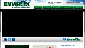 What Enviroxclean.com website looked like in 2016 (8 years ago)