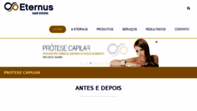 What Eternus.com.br website looked like in 2016 (8 years ago)