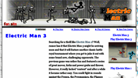 What Electricman3.org website looked like in 2016 (8 years ago)