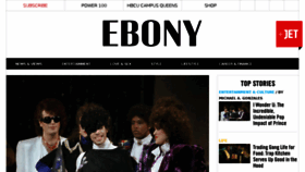 What Ebonyjet.com website looked like in 2016 (7 years ago)