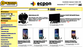 What Ecpon.de website looked like in 2016 (8 years ago)