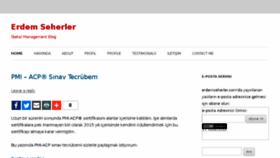 What Erdemseherler.com website looked like in 2016 (8 years ago)