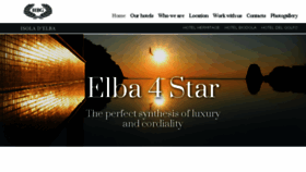 What Elba4star.it website looked like in 2016 (8 years ago)