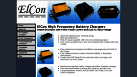 What Elconchargers.com website looked like in 2016 (8 years ago)
