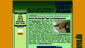 What Energie-richtig-sparen.de website looked like in 2016 (7 years ago)