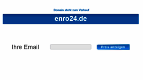 What Enro24.de website looked like in 2016 (8 years ago)