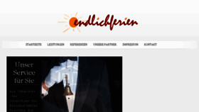 What Endlichferien.com website looked like in 2016 (8 years ago)