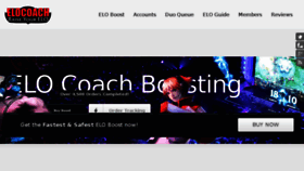 What Elocoach.com website looked like in 2016 (8 years ago)