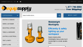 What Equipsupply.com website looked like in 2016 (8 years ago)
