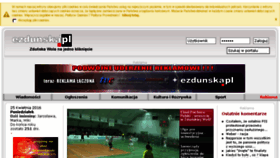 What Ezdunska.pl website looked like in 2016 (8 years ago)