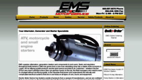 What Electricmotorsvc.com website looked like in 2016 (8 years ago)