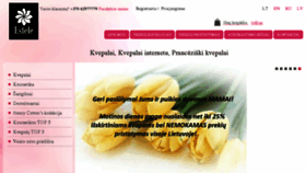 What Estele.eu website looked like in 2016 (8 years ago)