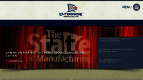 What Enterpriseminnesota.org website looked like in 2016 (8 years ago)
