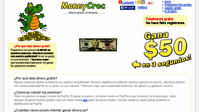 What Es.moneycroc.com website looked like in 2016 (8 years ago)