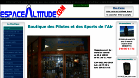 What Espacealtitude.com website looked like in 2016 (9 years ago)