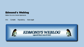 What Edmondweblog.com website looked like in 2016 (8 years ago)