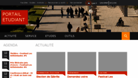 What Etu.univ-lyon1.fr website looked like in 2016 (7 years ago)