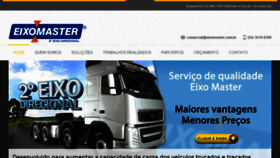What Eixomaster.com.br website looked like in 2016 (8 years ago)