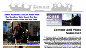 What Exmoorian.co.uk website looked like in 2016 (8 years ago)