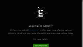 What Elementcreative.com website looked like in 2016 (8 years ago)