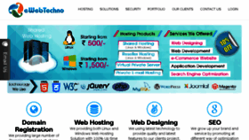 What Ewebtechno.net website looked like in 2016 (7 years ago)