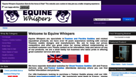 What Equinewhispers.co.uk website looked like in 2016 (8 years ago)