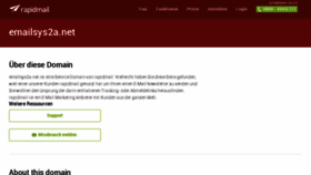 What Emailsys2a.net website looked like in 2016 (9 years ago)