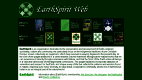 What Earthspirit.org website looked like in 2016 (8 years ago)