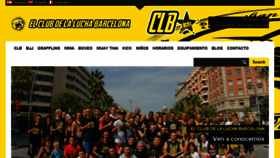 What Elclubdelaluchabarcelona.com website looked like in 2016 (7 years ago)