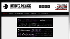 What Eneaudio.edu.co website looked like in 2016 (8 years ago)