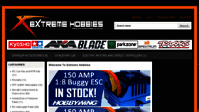 What Extremehobbies.co.nz website looked like in 2016 (7 years ago)