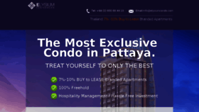 What Elysiumpattaya.com website looked like in 2016 (8 years ago)