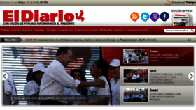 What Eldiariodesinaloa.com website looked like in 2016 (7 years ago)