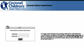 What Extranet.cchmc.org website looked like in 2016 (7 years ago)