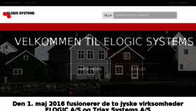 What Elogic.dk website looked like in 2016 (8 years ago)