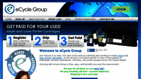 What Ecyclegroup.com website looked like in 2016 (7 years ago)