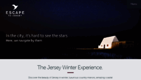 What Escapetojersey.com website looked like in 2016 (7 years ago)